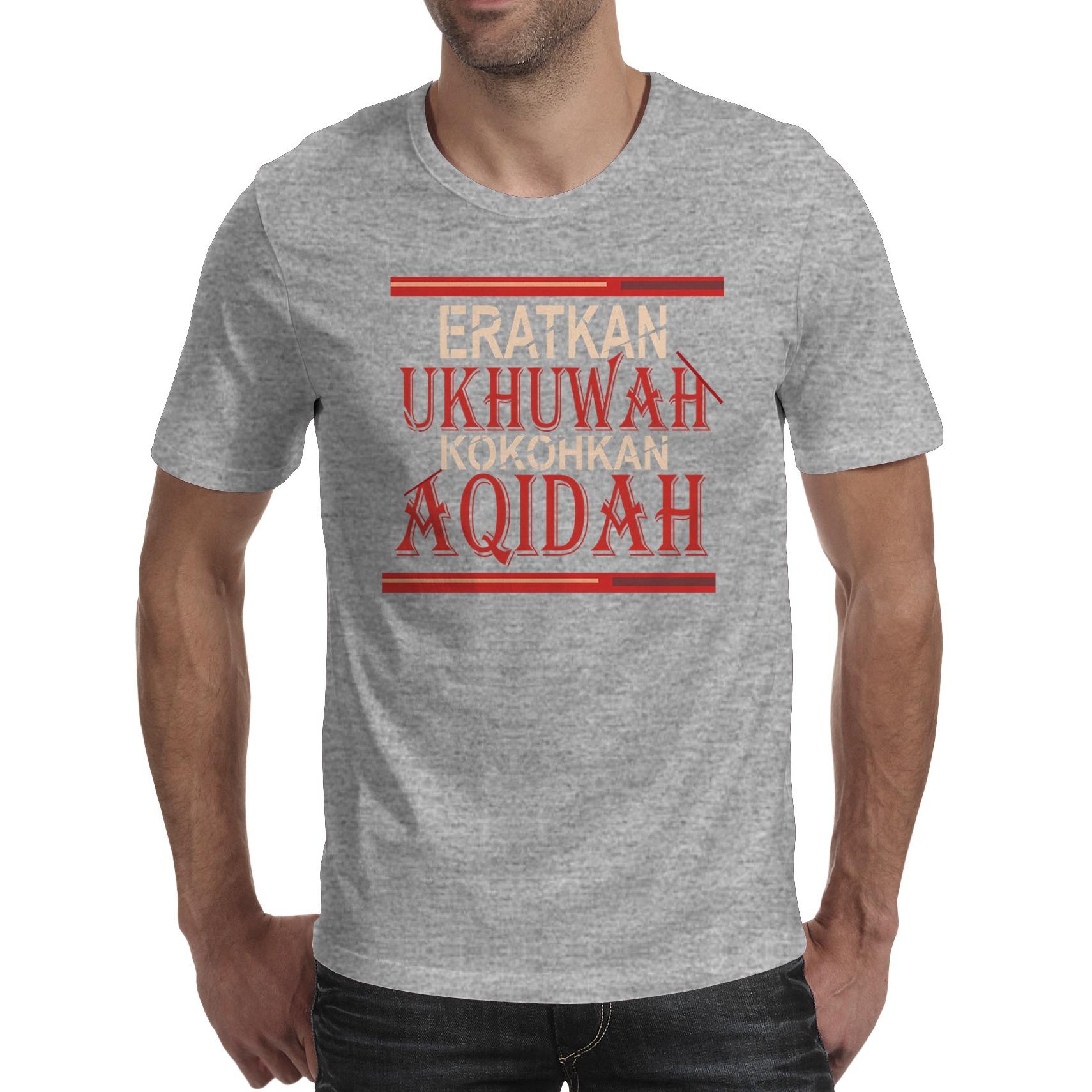 [Fika Store] Kaos Distro Kaos Pria Kaos MUSLIM 2 ART129 Kualitas Katun Premium