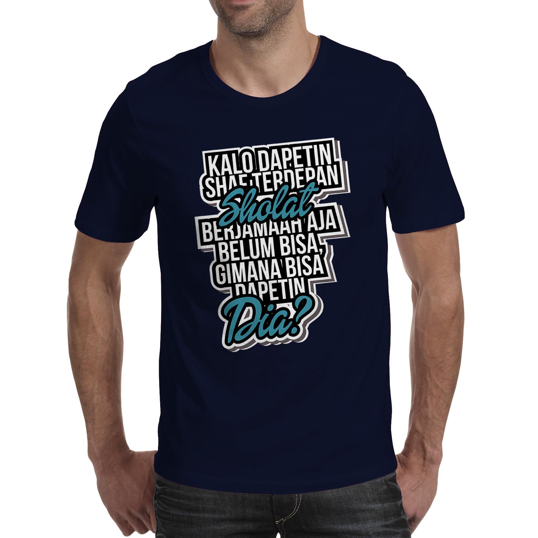 [Fika Store] Kaos Distro Kaos Pria Kaos MUSLIM 2 ART133 Kualitas Katun Premium