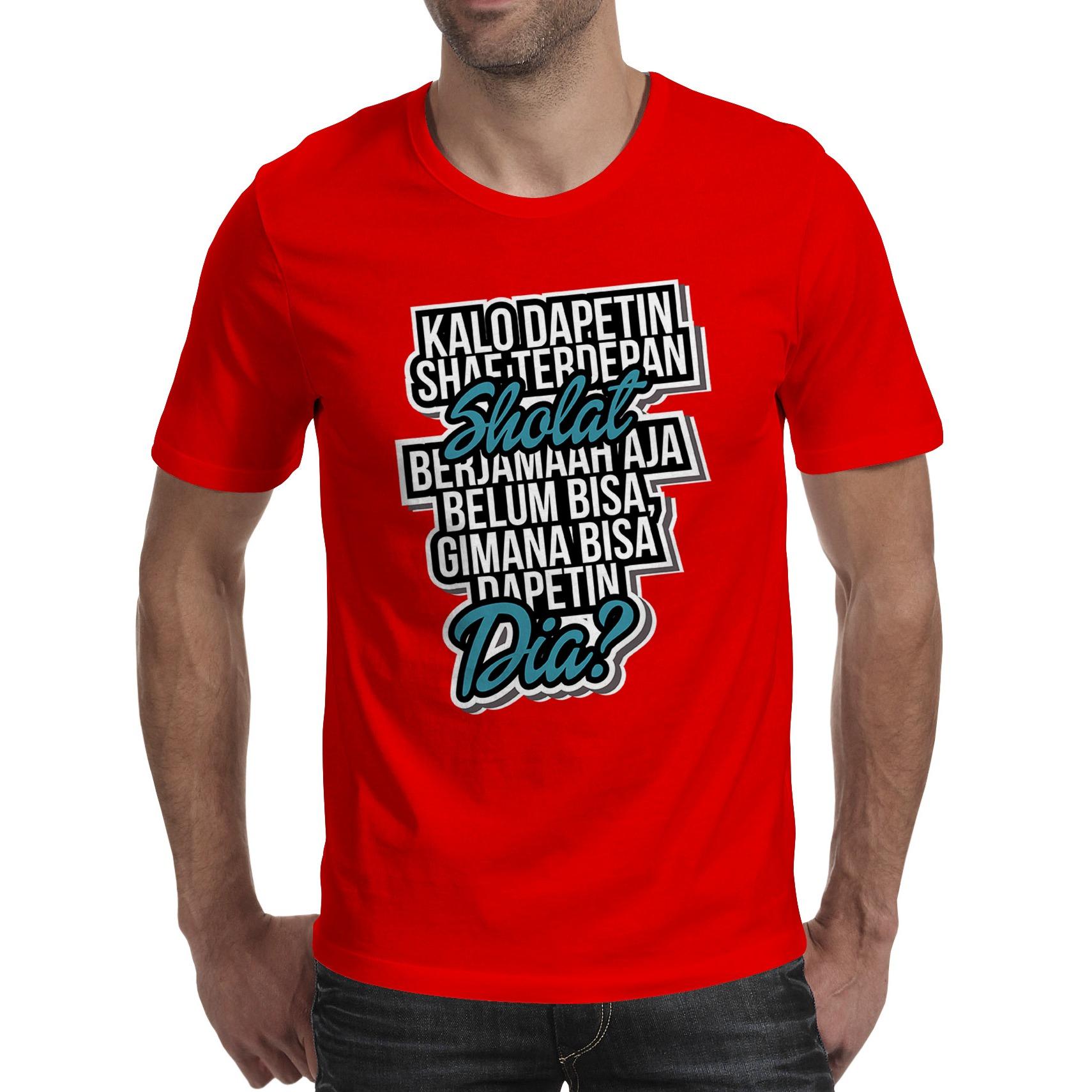 [Fika Store] Kaos Distro Kaos Pria Kaos MUSLIM 2 ART133 Kualitas Katun Premium