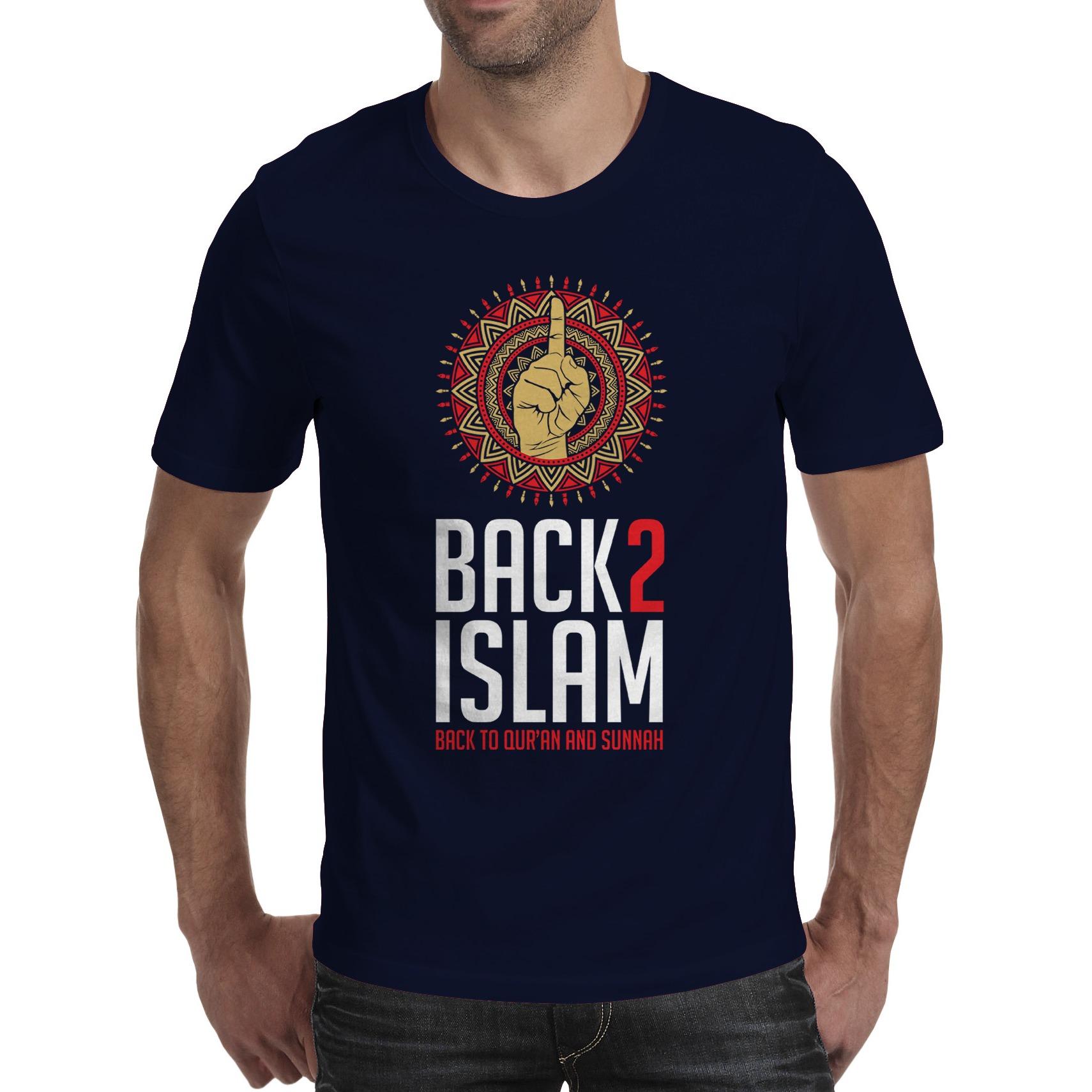 [Fika Store] Kaos Distro Kaos Pria Kaos MUSLIM 2 ART18 Kualitas Katun Premium