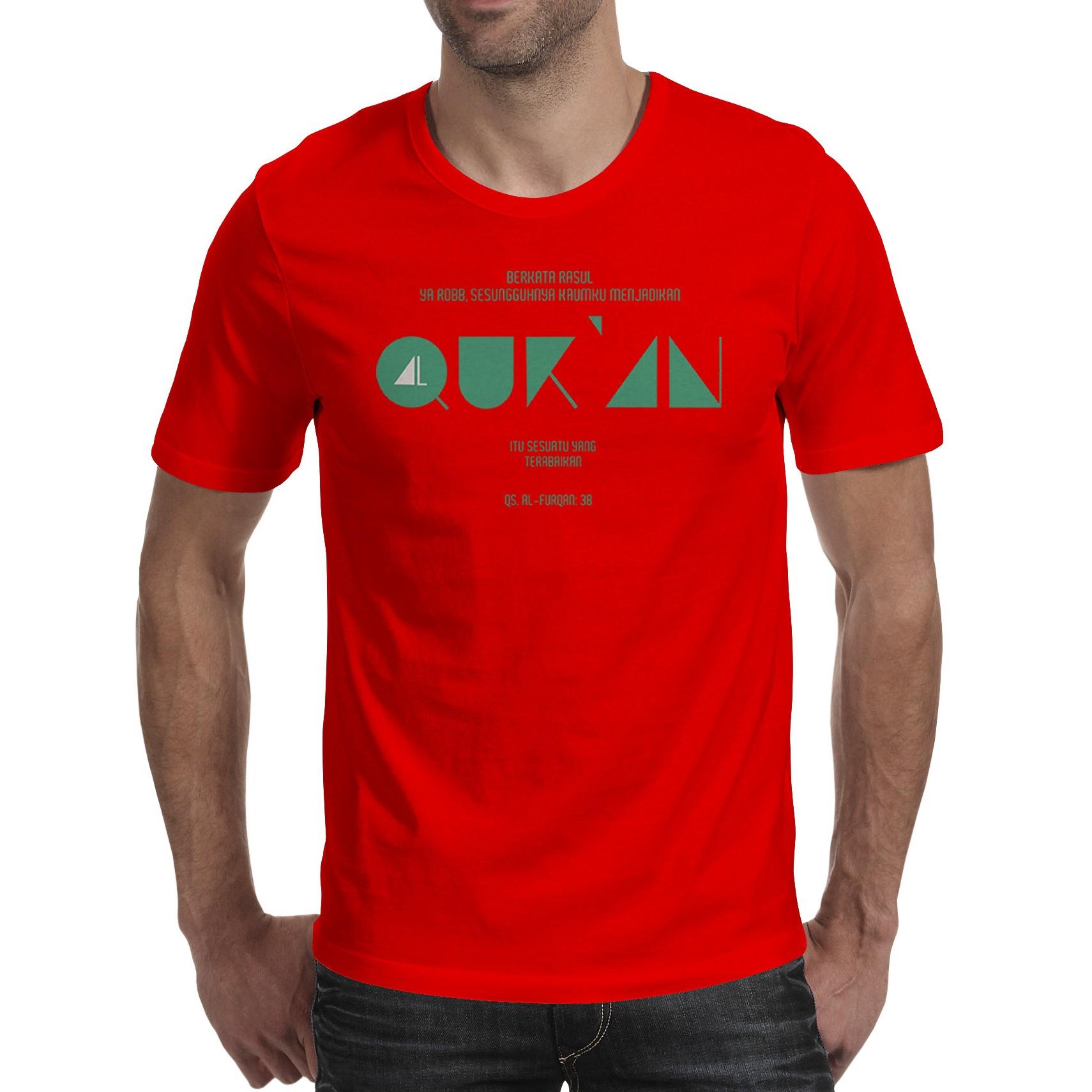 [Fika Store] Kaos Distro Kaos Pria Kaos MUSLIM 2 ART36 Kualitas Katun Premium