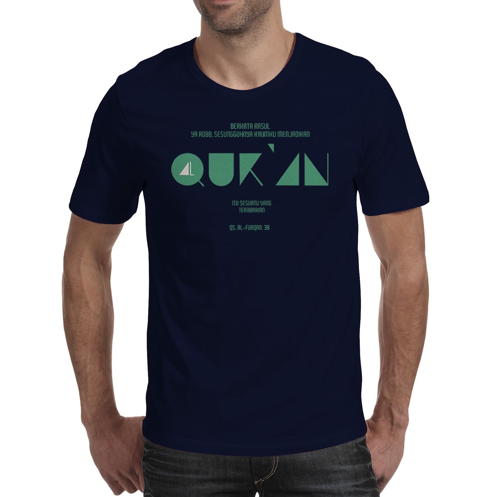 [Fika Store] Kaos Distro Kaos Pria Kaos MUSLIM 2 ART36 Kualitas Katun Premium