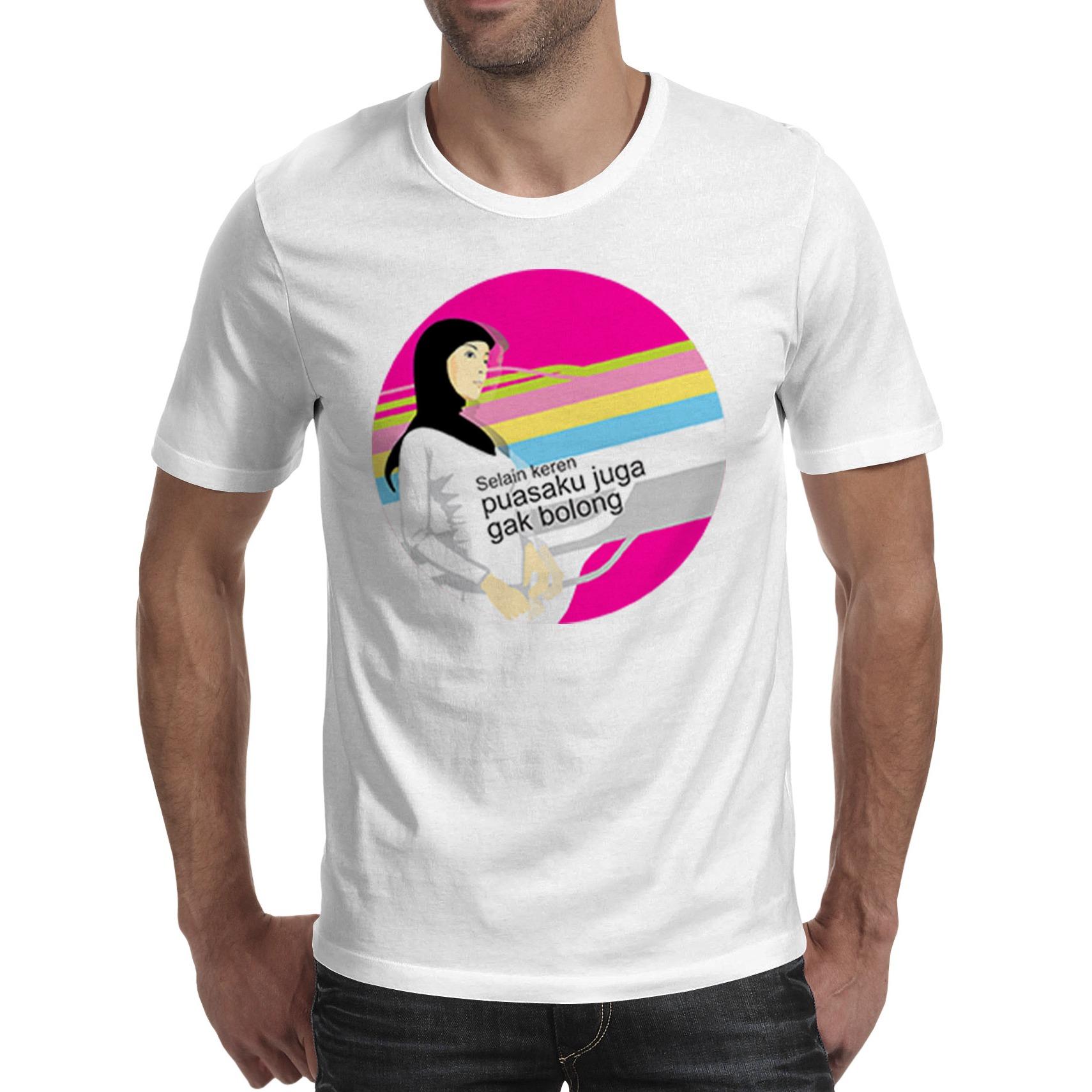 [Fika Store] Kaos Distro Kaos Pria Kaos MUSLIM 3 ART34 Kualitas Katun Premium