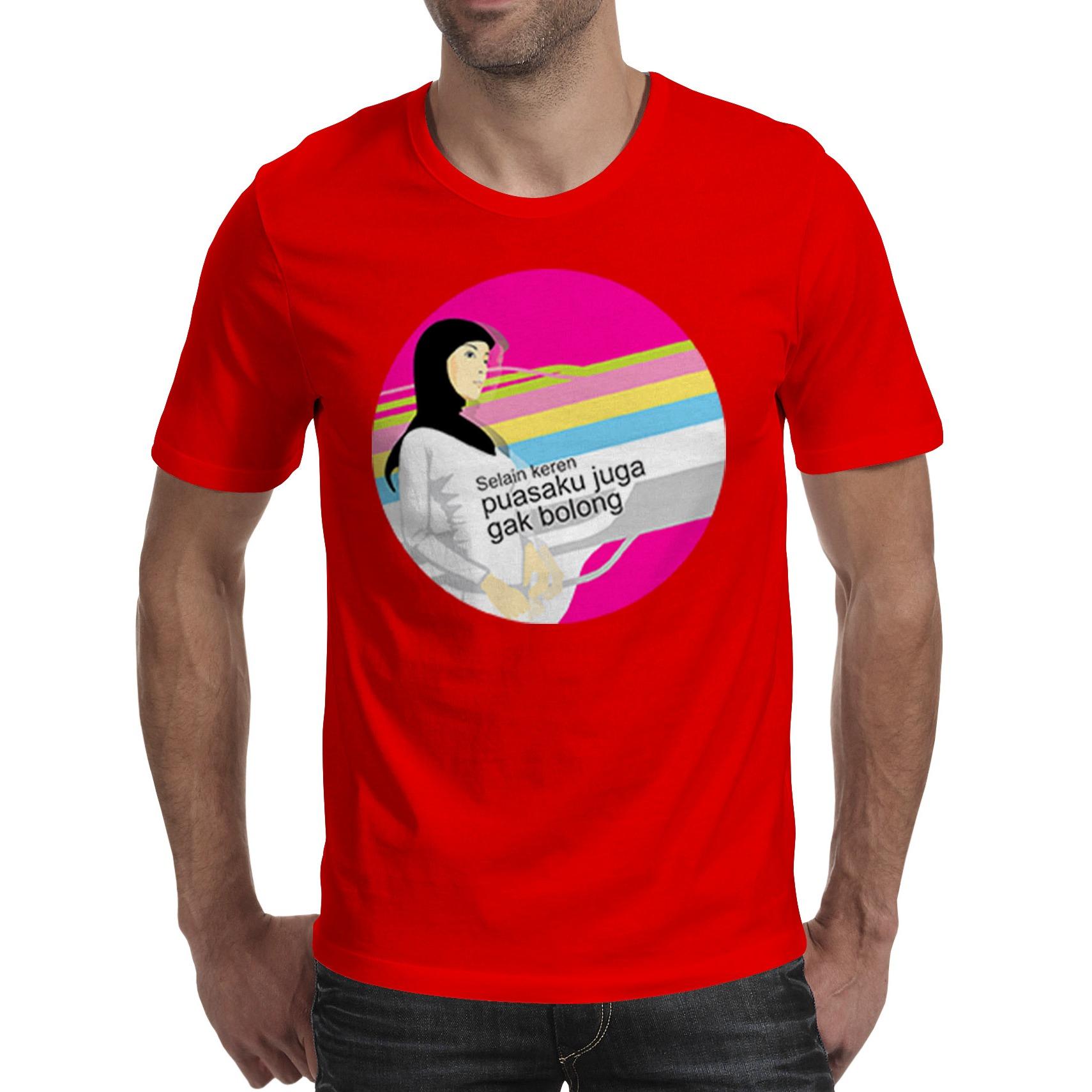 [Fika Store] Kaos Distro Kaos Pria Kaos MUSLIM 3 ART34 Kualitas Katun Premium