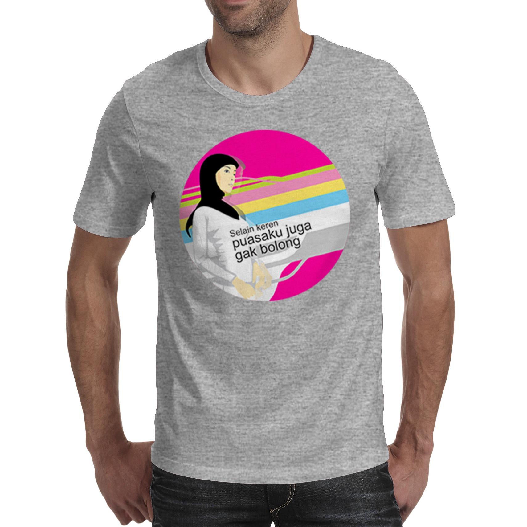 [Fika Store] Kaos Distro Kaos Pria Kaos MUSLIM 3 ART34 Kualitas Katun Premium