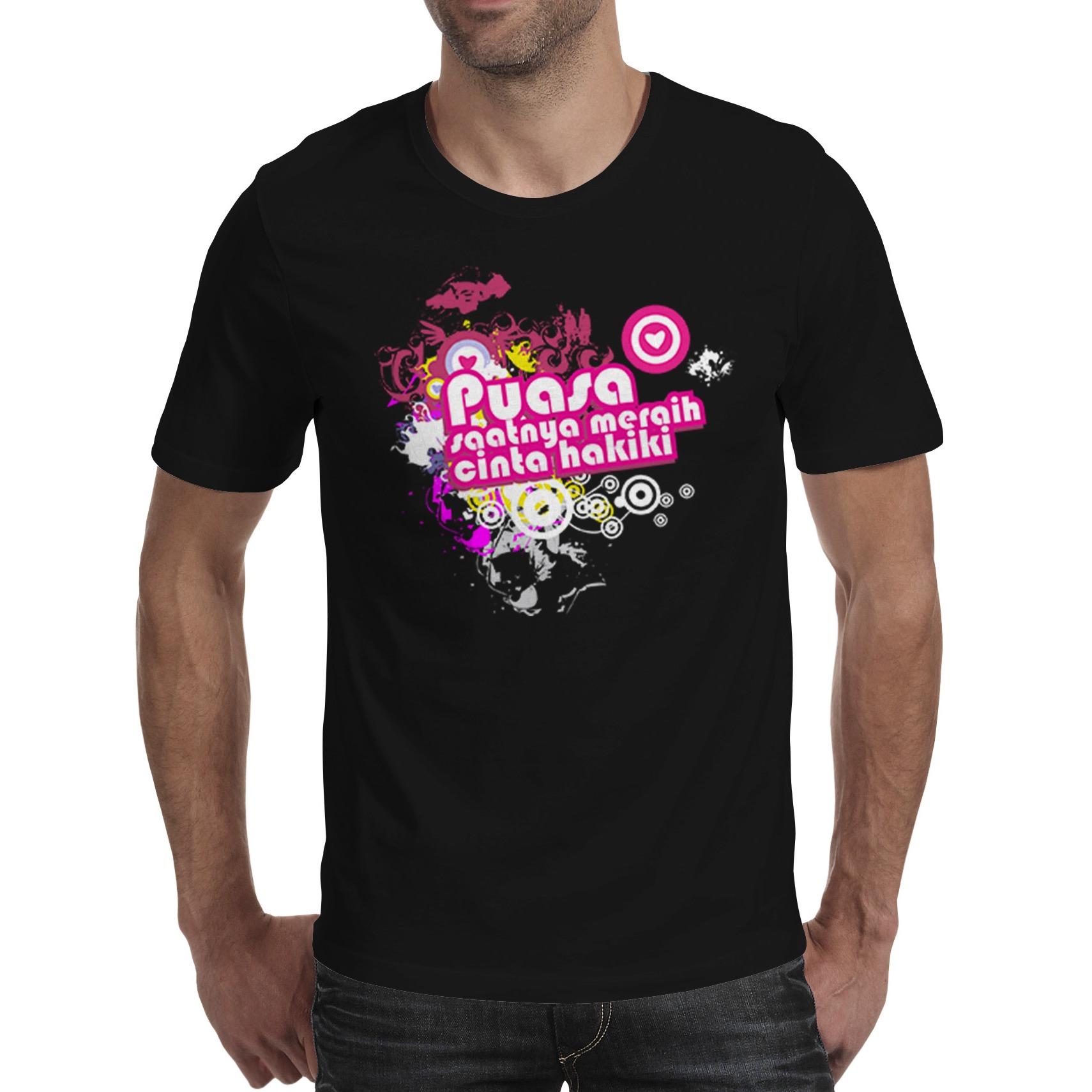 [Fika Store] Kaos Distro Kaos Pria Kaos MUSLIM 3 ART50 Kualitas Katun Premium