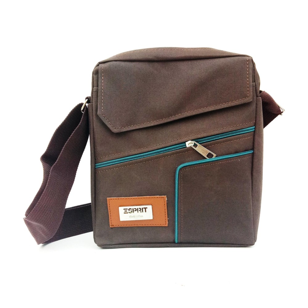 FIURI - Tas Selempang Kanvas - Sling Bag Kanvas - Tas Slempang Kanvas - Tas Slempang Pria - Sling Bag Pria
