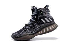 For Man NBA Andrew Wiggins Sneakers Basketball Shoes Performance Crazy Explosive 2017 Primeknit Authentic Adult High Quality Black Size EU:40