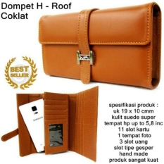 Gabrielle Dompet H Roof Korean Style- Coklat