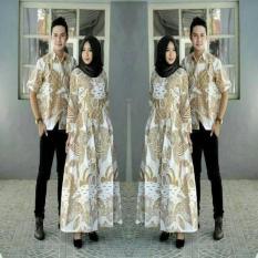 Gamis Batik Elegan Simple