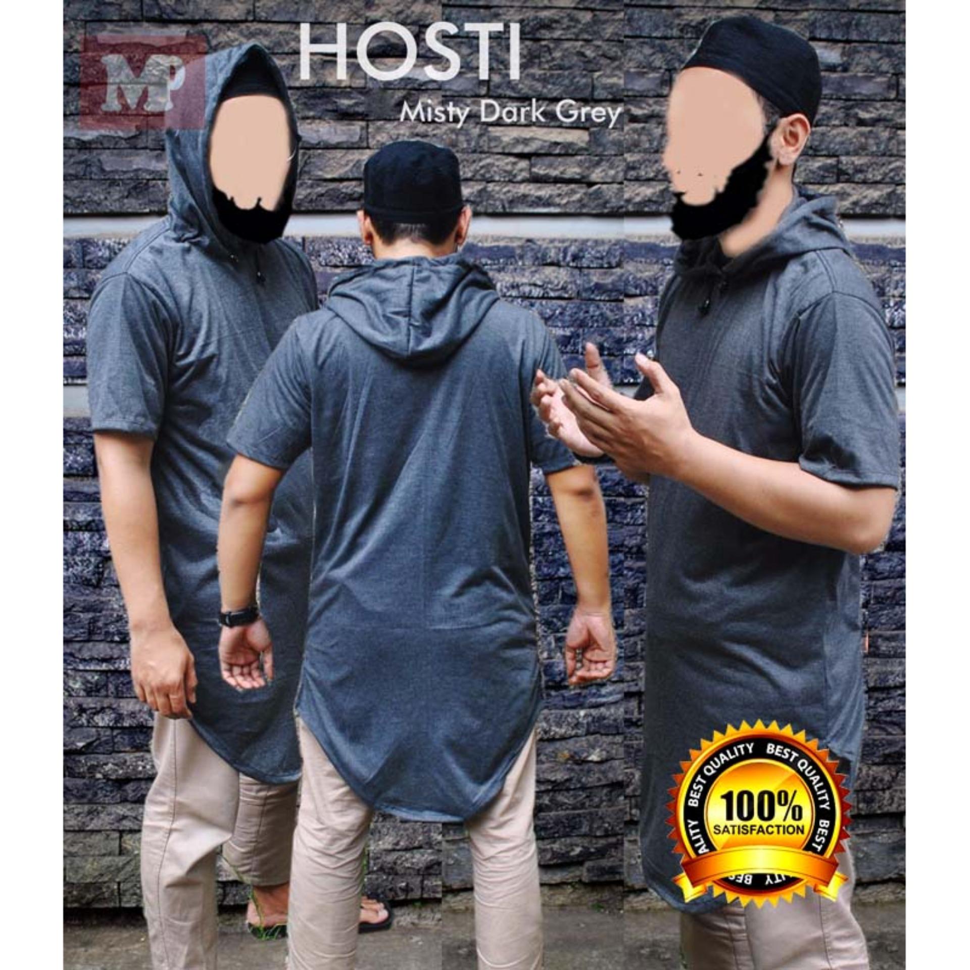 Gamis Kaos Kurta Hoodie Short