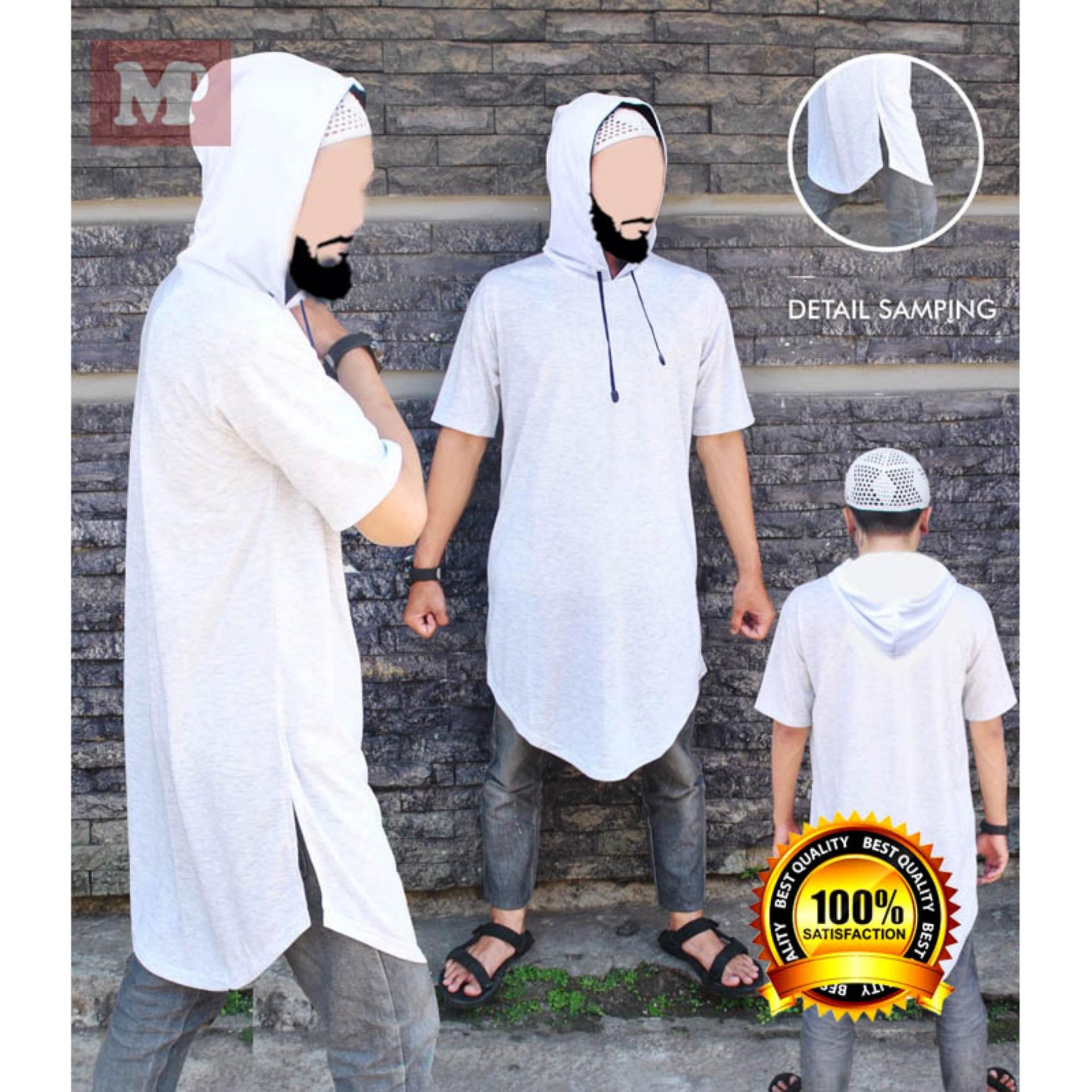 Gamis Kaos Kurta Hoodie Short