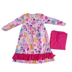 Gamis Katun Anak motif Kuda Poni Pink