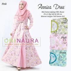 Gamis Katun Jepang Annisa Dress Original By Naura