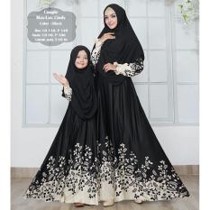 gamis muslim syar'i maxmara lux cindy ibu dan anak couple
