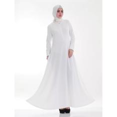 Gamis Polos Jersey Koshibo Kulit Jeruk Tebal & Adem