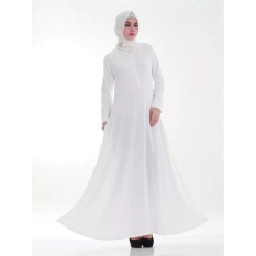 Gamis Polos Jersey Koshibo Kulit Jeruk Tebal & Adem
