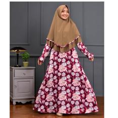 Gamis Syari / Dress Syari / Setelan Gamis ZENIA Plus Khimar
