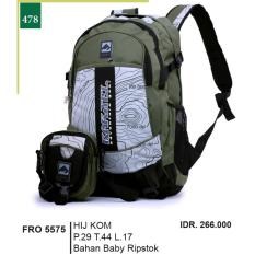 Garsel Fashion Tas Ransel / Gendong Pria FRO 5575 - HIJKOM Bahan Baby Ripstok