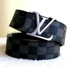 Gesper Ikat Pinggang Kulit Import Pria Cowo Branded