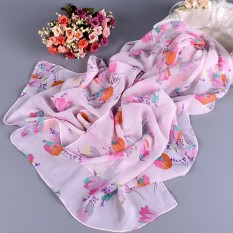 Girl's printe Soft Chiffon Floral Pattern Silk Scarf Shawl Cashmere Hijab Pashima Bandana scarf/shawls chiffon silk beach neck printe flower long soft muslim hijab scarves/shawls 160*50cm