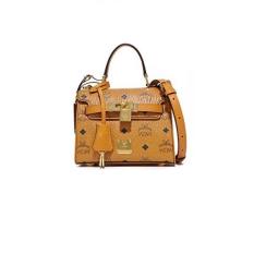 GPL/MCM Warisan Wanita Satchel, Cognac, Satu Ukuran/kapal dari AMERIKA SERIKAT-Intl