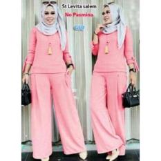 GSD- Fashion Baju Muslim Wanita- Set Levi Salem