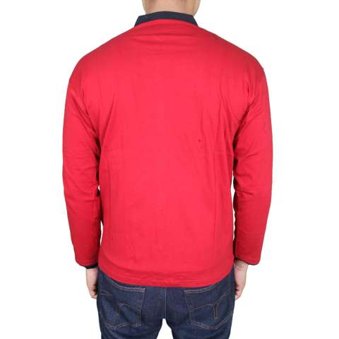 Gudang Fashion - Kemeja Koko Panjang Laki - Merah 1