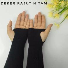 Baby Talk Club Handsock Jempol Polos Rajut - Aksesoris Berhijab Aksesoris Muslim Wanita Deker Tangan Sarung Tangan Muslimah Pelindung Tangan Anti Panas Manset Tangan Jempol - Warna Random