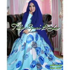 HIJAB SYAR'I TULIP BLUE