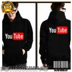 HOODIE Hitam YOUTUBE Best Quality Carvioland 17