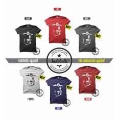 Indoholic Apparel Kaos Distro Ikatan Vespa Indonesia Baju Pria Bandung Lengan Tangan Pendek Raglan Reglan Muslim Moslem Premium Lebaran Gildan Murah Keren Wanita Anime - Hitam