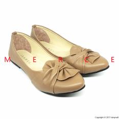 Isabel - Sepatu Balet Nina Flat Shoes - Coklat