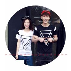 Jakarta Couple - Kaos Couple Double Triangle Kaos Terbaru Baju Pasangan Baju Kapel Kaos Kopel