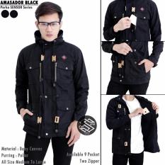 Jaket parka ambasador (hitam)