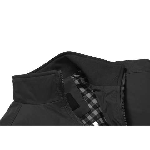 Jaket Virendra Warna Hitam. Bahan Parasut MAayer. Waterproof Anti air/Tahan Angin/