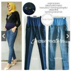 Jeans Maternna / Jeans Ibu Hamil/Celana Hamil Jeans