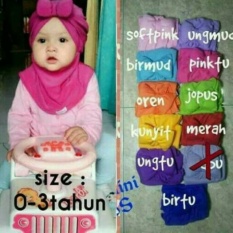 JILBAB ANAK PITA DEPAN / GROSIR