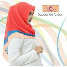 🌺Jilbab Segiempat Ice Cream Original by EmmaQueen