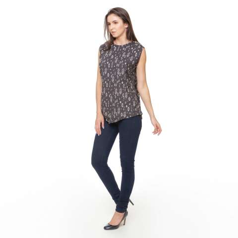 Just Mom Baju menyusui Picco Black Ethnic PC101 1