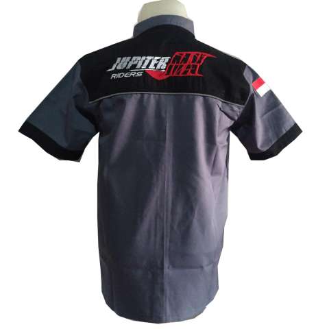 Kemeja Jupiter MX Bikers Yamaha Riders Distro Motor BONUS Stiker Merch CADEL Bandung 2