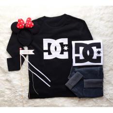 Cosenli Kaos DC PANJANG #G071002 T-shirt Wanita / Kaos Cewek / Tumblr Tee Cewek / Kaos Wanita Murah / Baju Wanita Murah / Kaos Lengan Pendek / Kaos Oblong / Kaos Tulisan