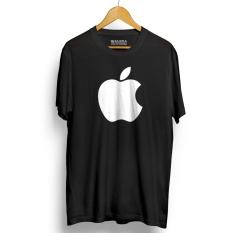 Kaos Distro APPLE T-Shirt - Hitam