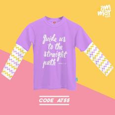 Kaos Muslimah Anak Al-fatihah - AT 55 (XS, S - XXL)