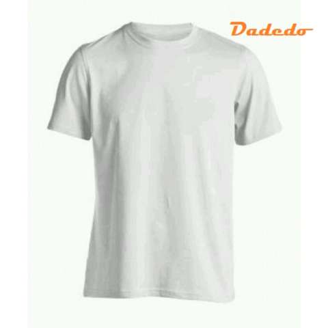 Kaos Polos Pria/wanita Premium Soft Cotton Combed 30s PUTIH 1