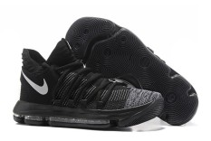 KD 10/Ⅹ EP GSW Kevin Durant 10 Sepatu Bola Basket Resmi Pria Sneakers NBA Sport Sepatu Apa Yang Durant Elite Gaya Baru (Hitam) -Intl