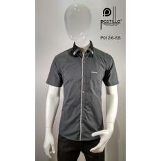 Kemeja Fashion Pria Slim Fit Postillo P012-6-SS