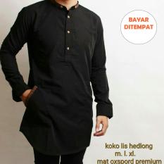 Kemeja Koko Blus Lis Hedlong