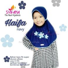 Kerudung Anak Syifana Haifa Series Navy