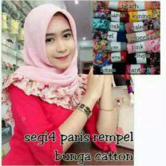 Kerudung segi empat paris rempel